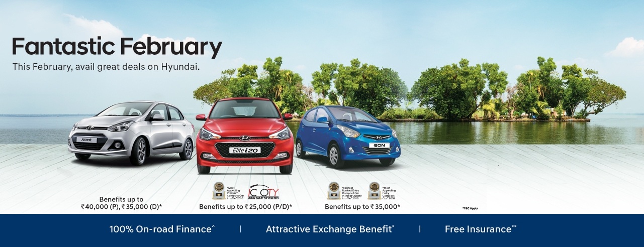 Fantastic February This February , avail great deals on Hyundai, Modi ...
