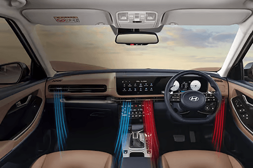 Dual zone automatic temperature control