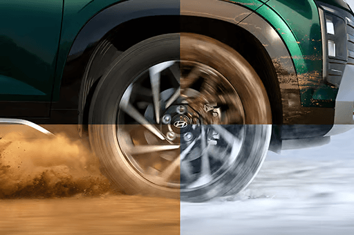 Traction Modes (Sand, Mud & Snow)