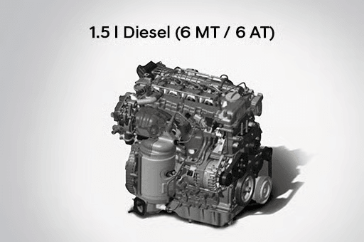 Choice of transmission (MT, AT & DCT)