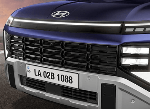 Dark Chrome Radiator Grille