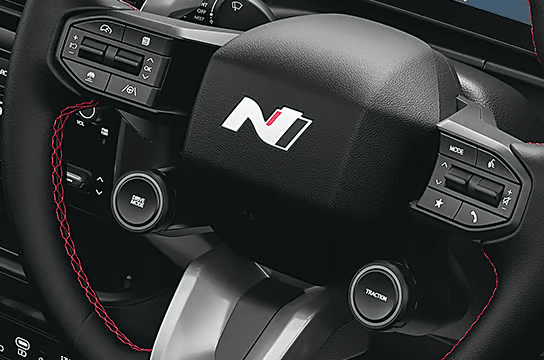N Line exclusive steering wheel