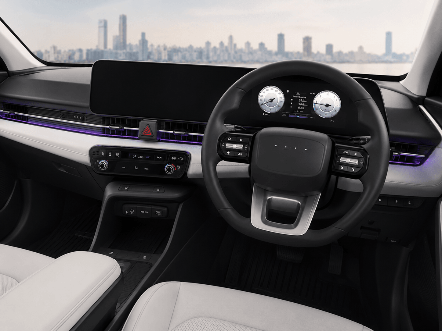 d-cut steering wheel