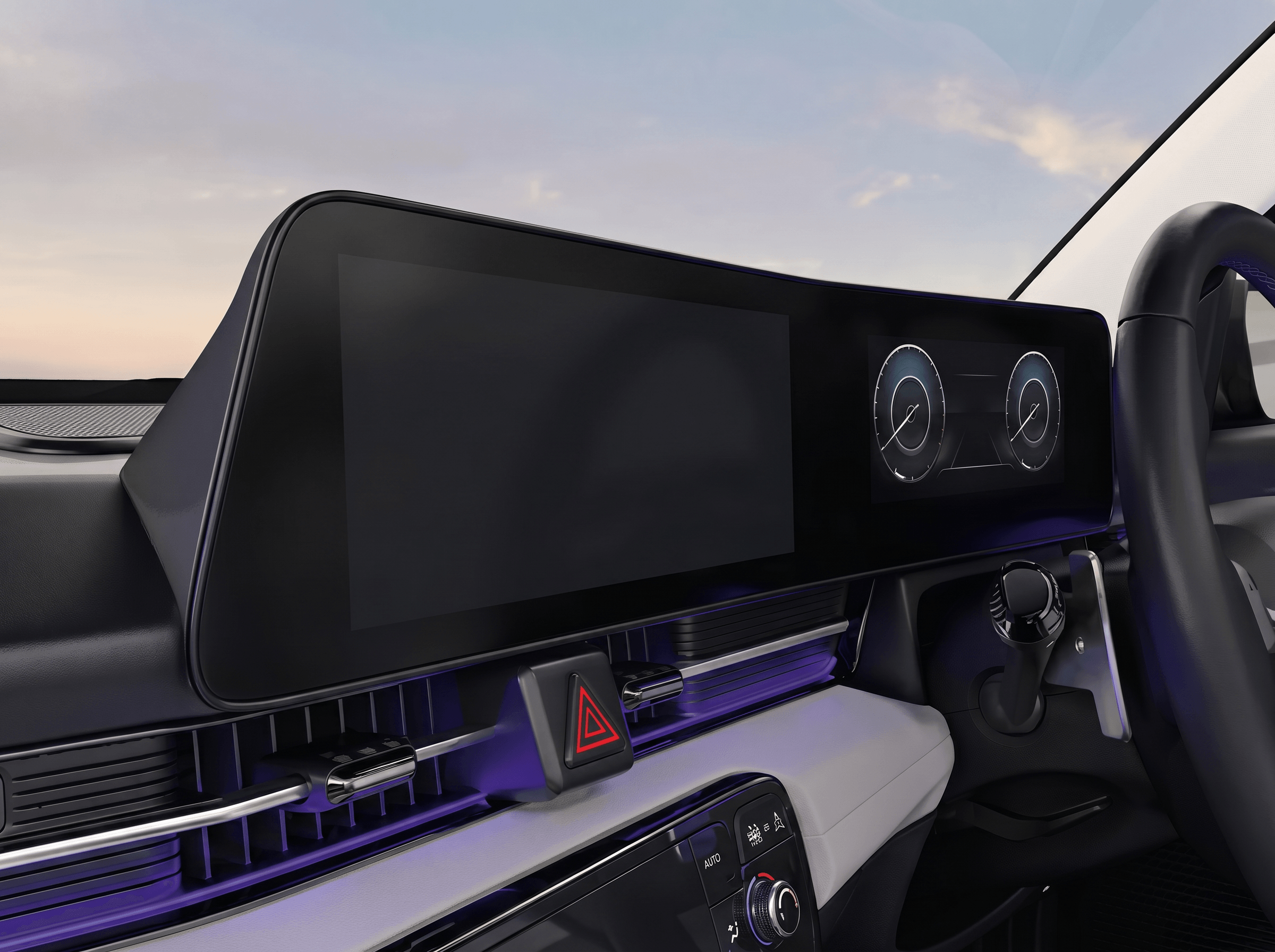 Dual 52.06 cm (10.25” + 10.25”) integrated displays (Infotainment & cluster)