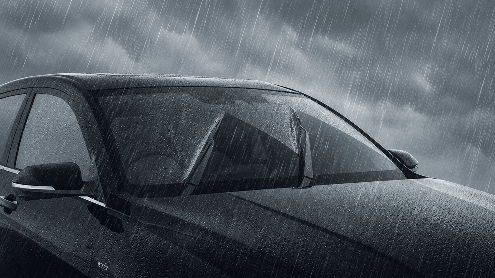 Rain sensing wipers