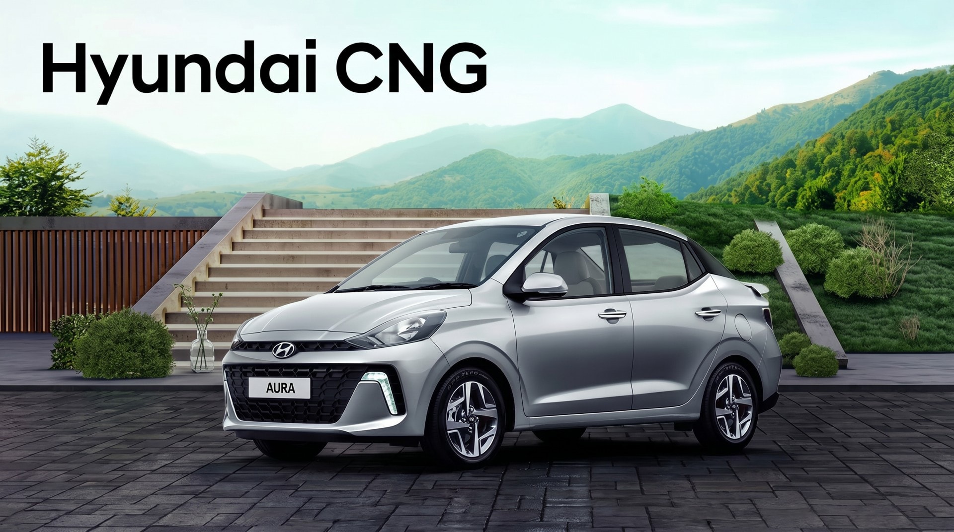 Hyundai AURA — Also available on CNG