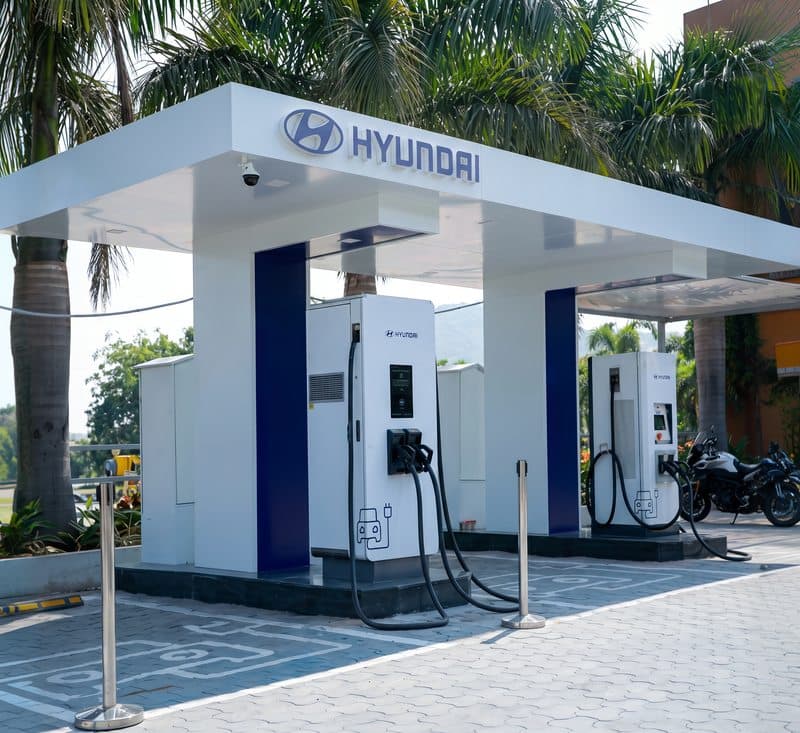 Hyundai DC charging station