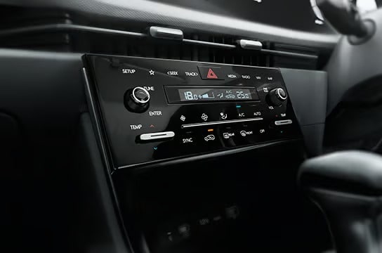 Dual zone automatic temperature control (DATC) with touch control