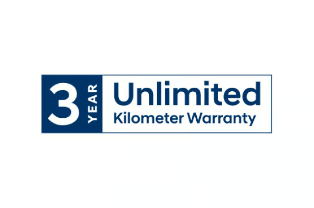 3 year unlimited kilometre warranty