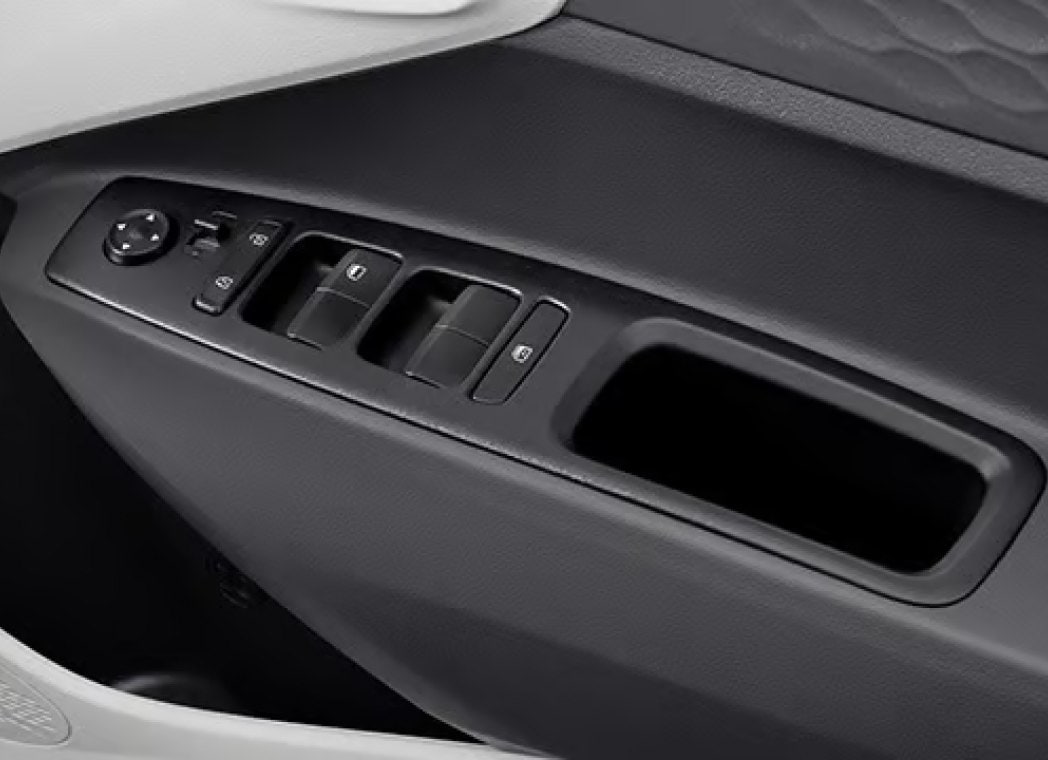 Front power windows
