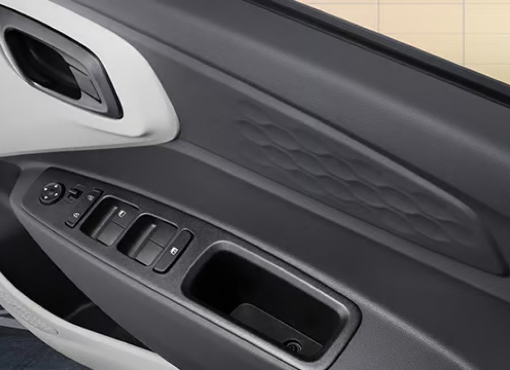 Front power windows