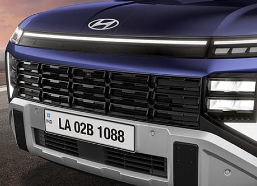 Dark Chrome Radiator Grille